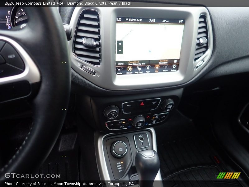 Diamond Black Crystal Pearl / Black 2020 Jeep Compass Limted 4x4