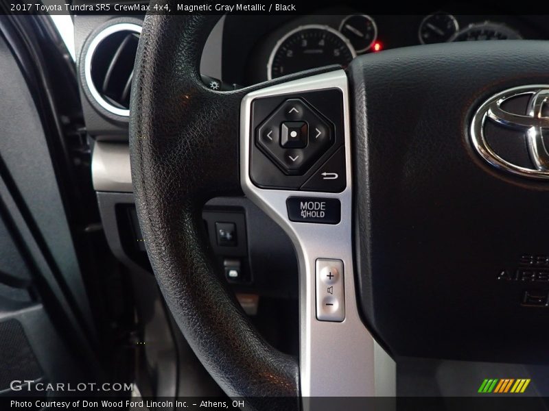Magnetic Gray Metallic / Black 2017 Toyota Tundra SR5 CrewMax 4x4