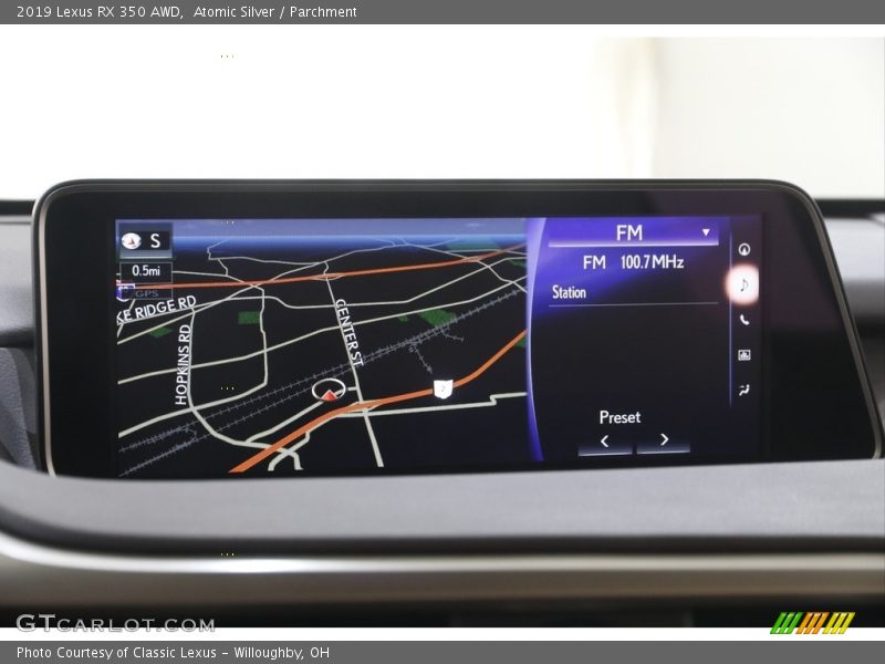 Atomic Silver / Parchment 2019 Lexus RX 350 AWD
