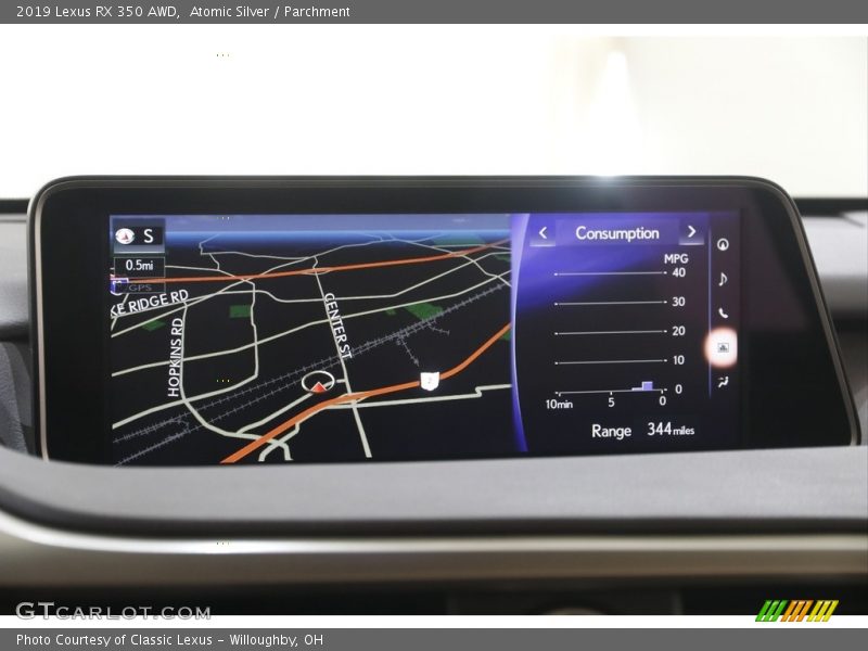 Atomic Silver / Parchment 2019 Lexus RX 350 AWD