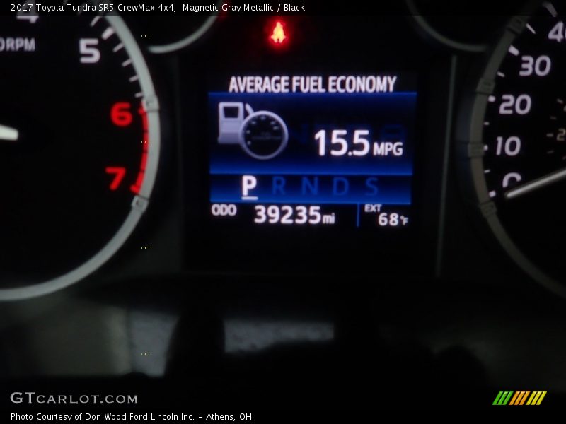 Magnetic Gray Metallic / Black 2017 Toyota Tundra SR5 CrewMax 4x4