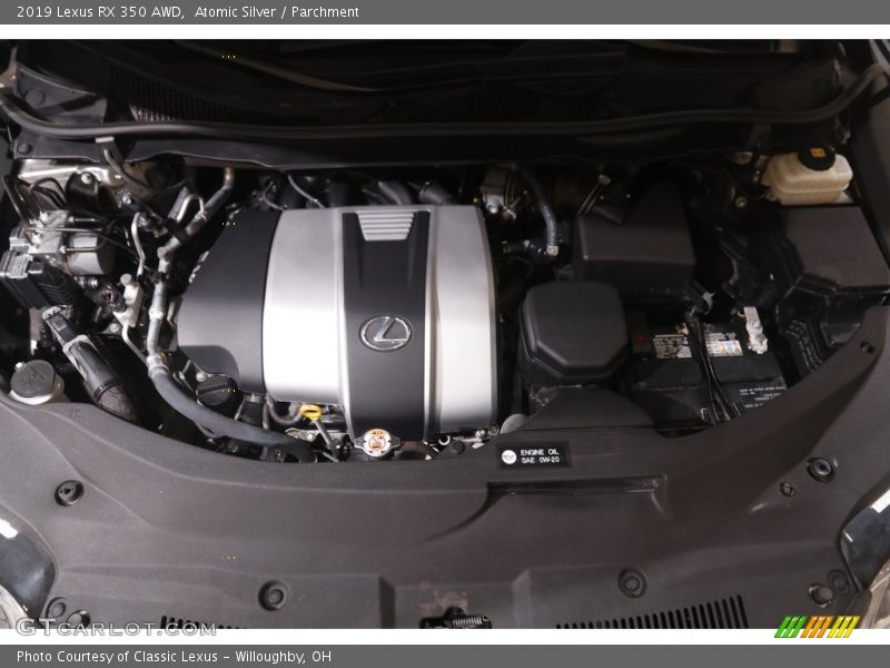 Atomic Silver / Parchment 2019 Lexus RX 350 AWD