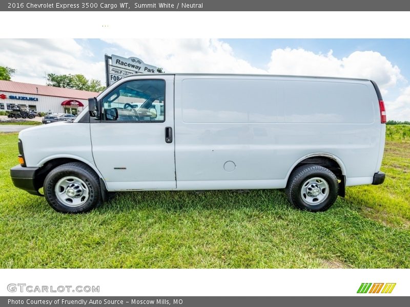  2016 Express 3500 Cargo WT Summit White