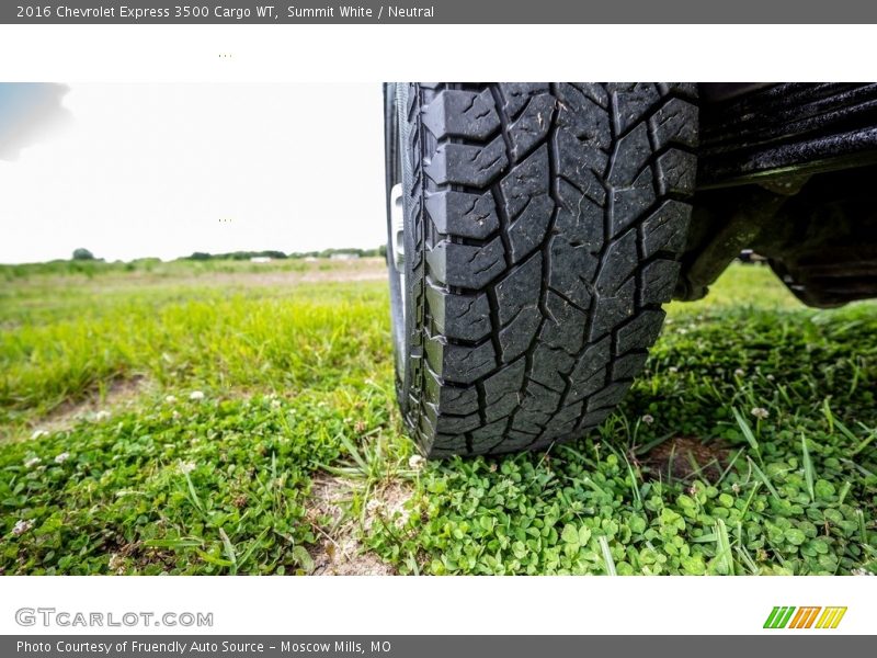 Summit White / Neutral 2016 Chevrolet Express 3500 Cargo WT