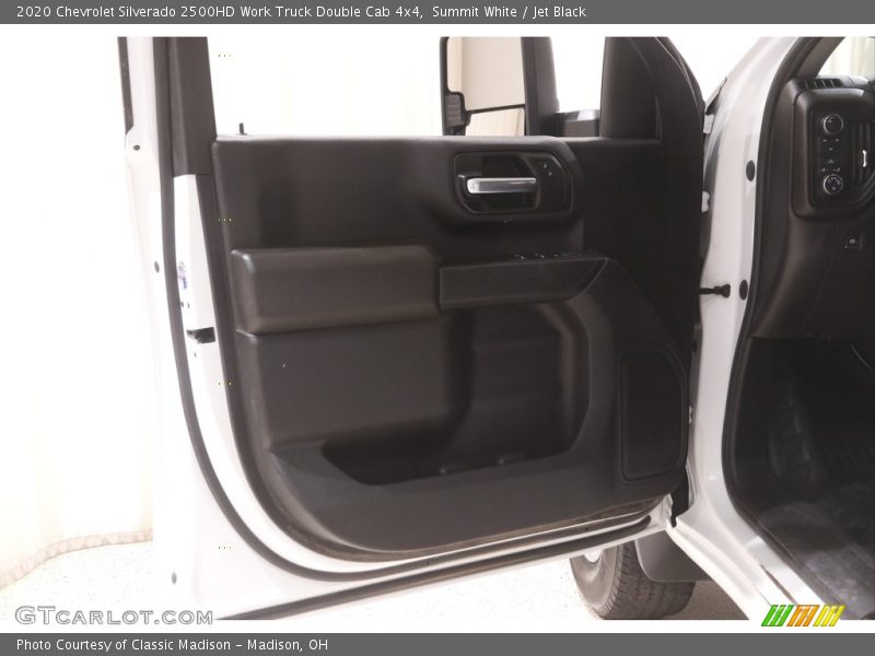 Summit White / Jet Black 2020 Chevrolet Silverado 2500HD Work Truck Double Cab 4x4