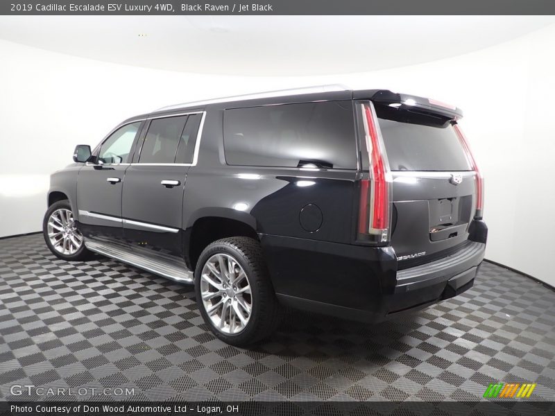 Black Raven / Jet Black 2019 Cadillac Escalade ESV Luxury 4WD