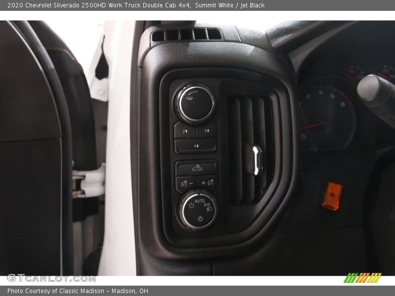 Summit White / Jet Black 2020 Chevrolet Silverado 2500HD Work Truck Double Cab 4x4