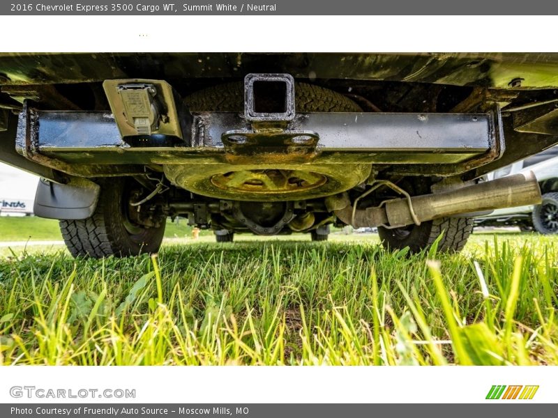 Summit White / Neutral 2016 Chevrolet Express 3500 Cargo WT