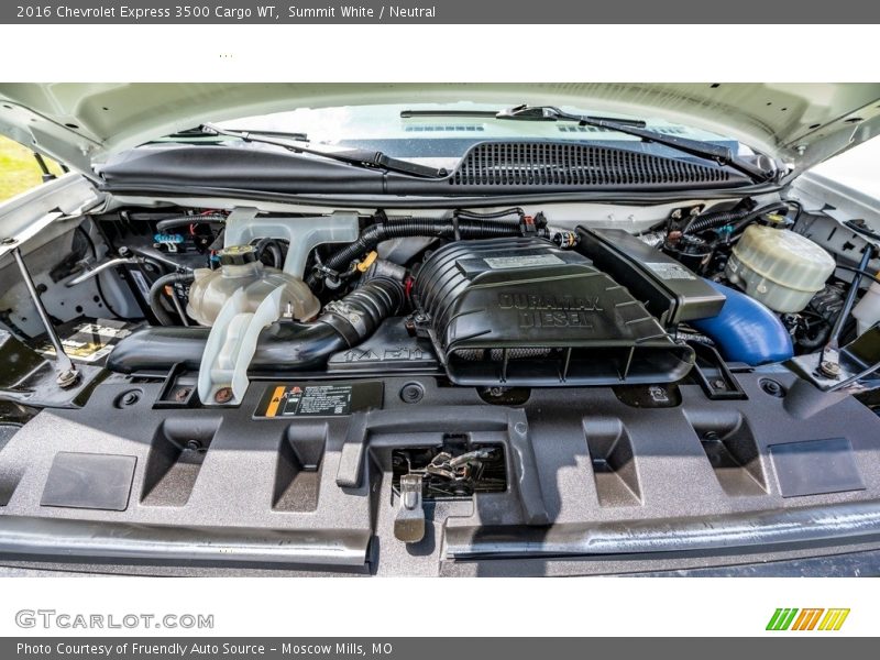  2016 Express 3500 Cargo WT Engine - 6.6 Liter OHV 32-Valve Duramax Turbo Diesel V8