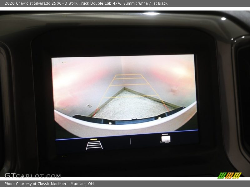 Summit White / Jet Black 2020 Chevrolet Silverado 2500HD Work Truck Double Cab 4x4