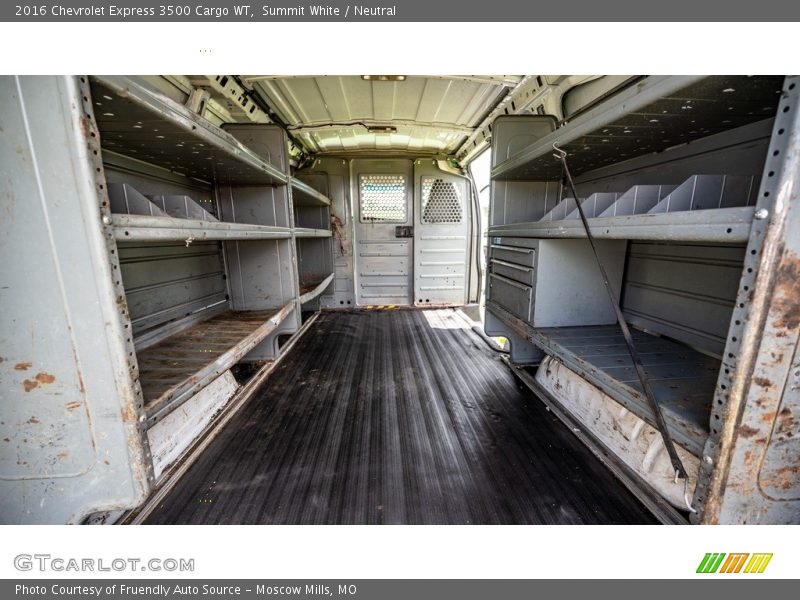 Summit White / Neutral 2016 Chevrolet Express 3500 Cargo WT