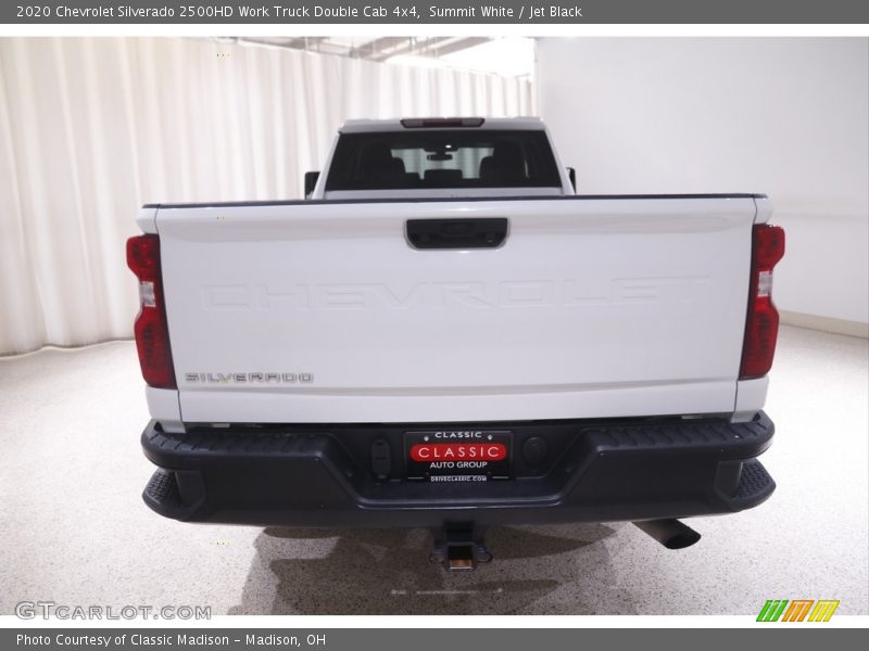 Summit White / Jet Black 2020 Chevrolet Silverado 2500HD Work Truck Double Cab 4x4