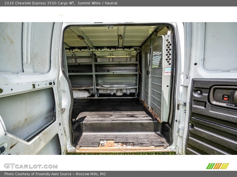Summit White / Neutral 2016 Chevrolet Express 3500 Cargo WT