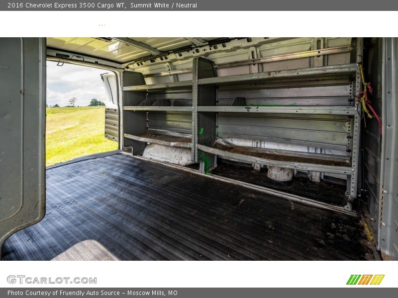 Summit White / Neutral 2016 Chevrolet Express 3500 Cargo WT