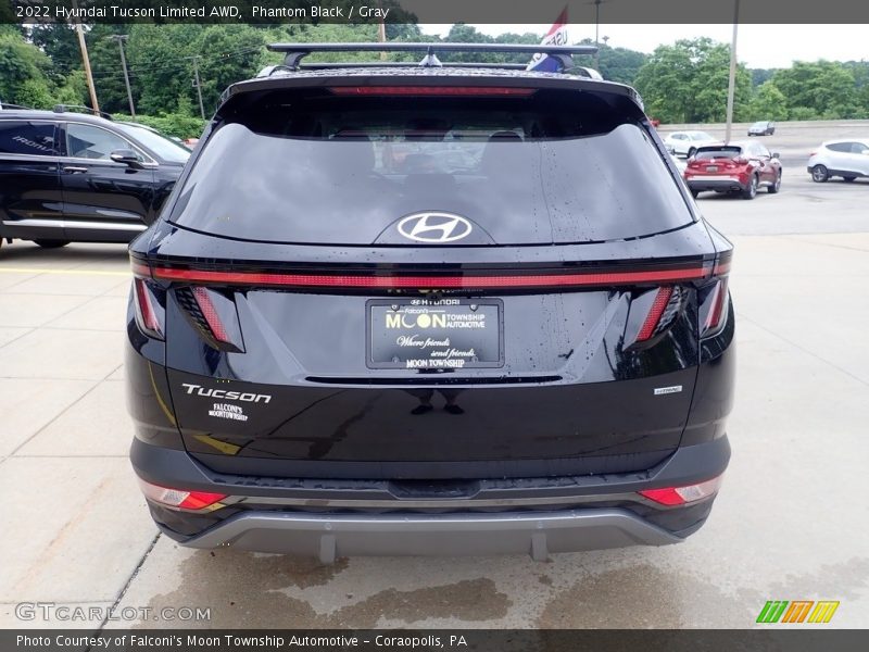 Phantom Black / Gray 2022 Hyundai Tucson Limited AWD