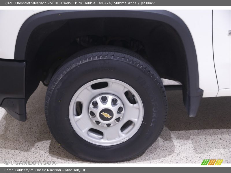 Summit White / Jet Black 2020 Chevrolet Silverado 2500HD Work Truck Double Cab 4x4