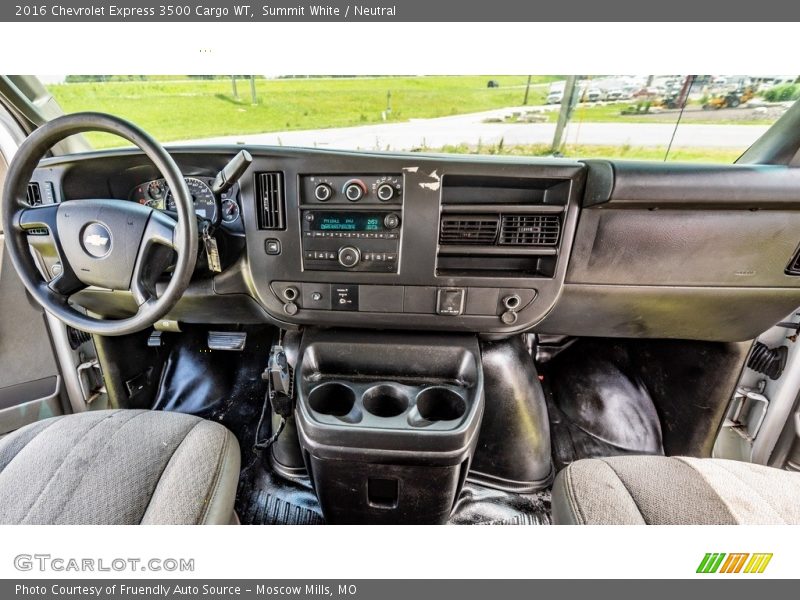 Summit White / Neutral 2016 Chevrolet Express 3500 Cargo WT