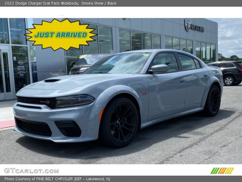 Smoke Show / Black 2022 Dodge Charger Scat Pack Widebody
