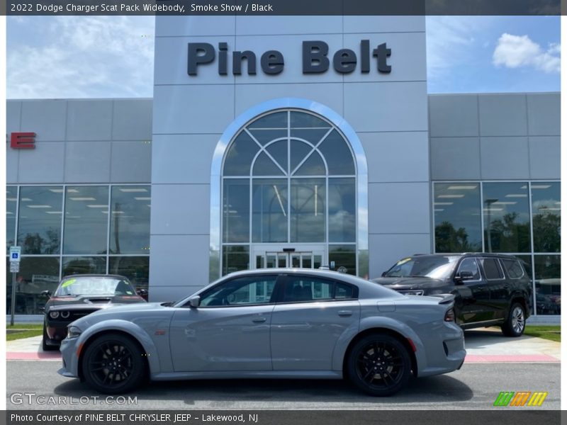 Smoke Show / Black 2022 Dodge Charger Scat Pack Widebody