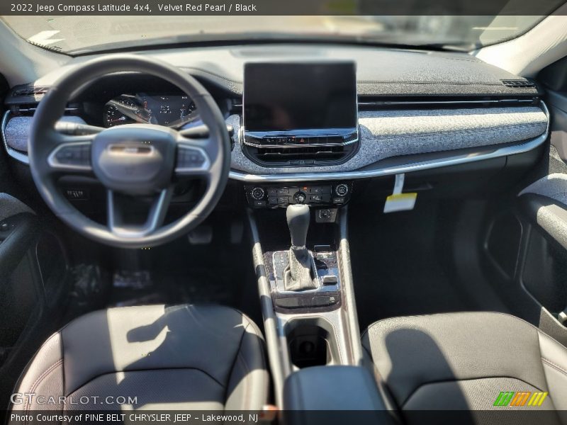 Velvet Red Pearl / Black 2022 Jeep Compass Latitude 4x4