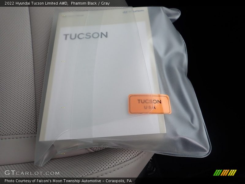 Phantom Black / Gray 2022 Hyundai Tucson Limited AWD