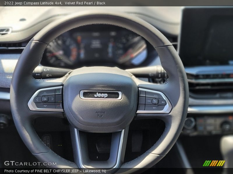 Velvet Red Pearl / Black 2022 Jeep Compass Latitude 4x4