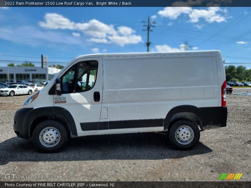  2022 ProMaster 1500 Low Roof Cargo Van Bright White
