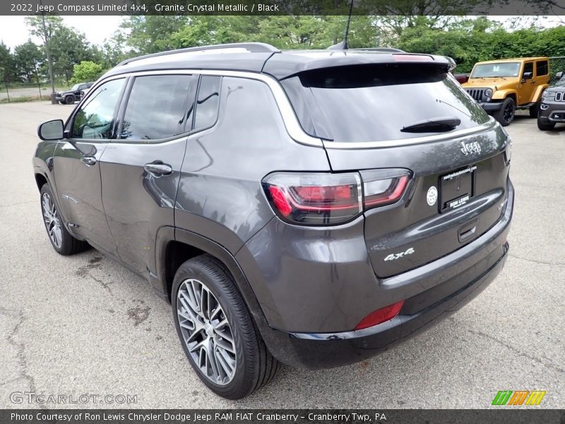 Granite Crystal Metallic / Black 2022 Jeep Compass Limited 4x4
