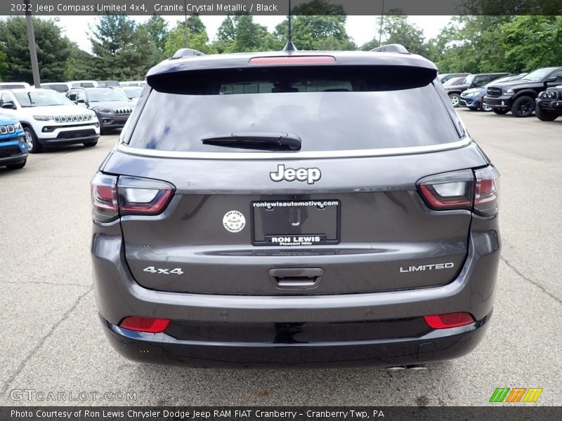 Granite Crystal Metallic / Black 2022 Jeep Compass Limited 4x4