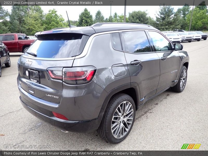 Granite Crystal Metallic / Black 2022 Jeep Compass Limited 4x4