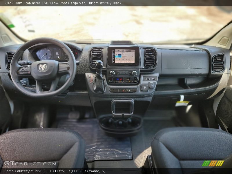  2022 ProMaster 1500 Low Roof Cargo Van Black Interior