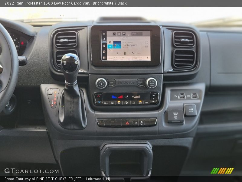 Controls of 2022 ProMaster 1500 Low Roof Cargo Van