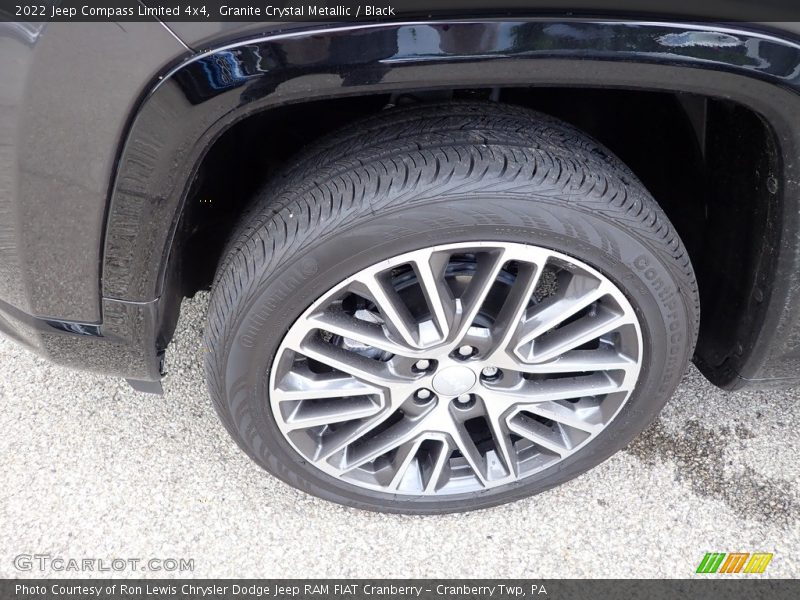 Granite Crystal Metallic / Black 2022 Jeep Compass Limited 4x4