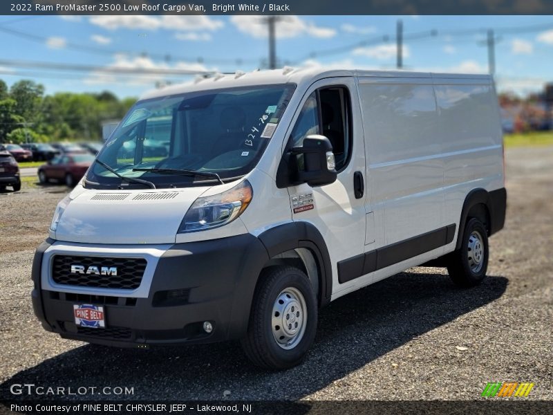Bright White / Black 2022 Ram ProMaster 2500 Low Roof Cargo Van