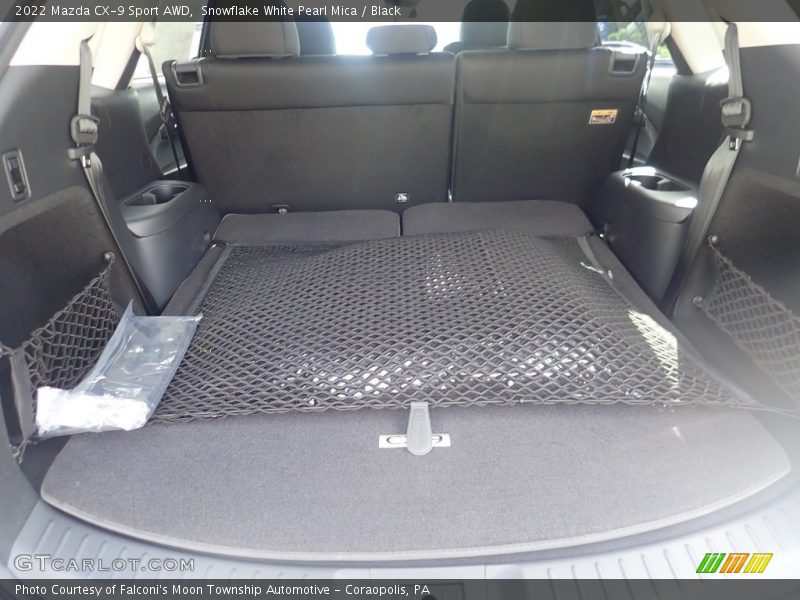 Snowflake White Pearl Mica / Black 2022 Mazda CX-9 Sport AWD