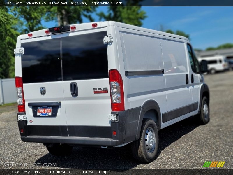 Bright White / Black 2022 Ram ProMaster 2500 Low Roof Cargo Van