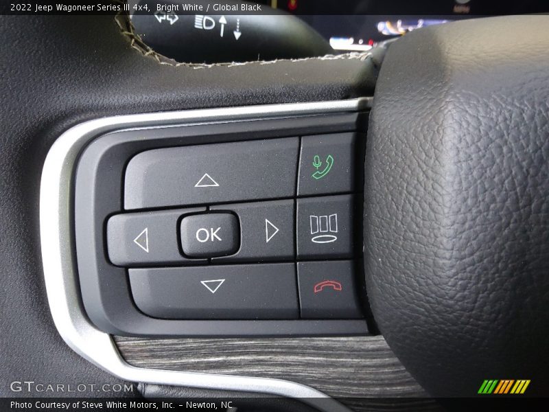 Bright White / Global Black 2022 Jeep Wagoneer Series III 4x4