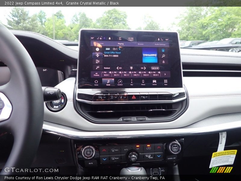 Granite Crystal Metallic / Black 2022 Jeep Compass Limited 4x4