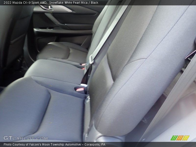 Snowflake White Pearl Mica / Black 2022 Mazda CX-9 Sport AWD