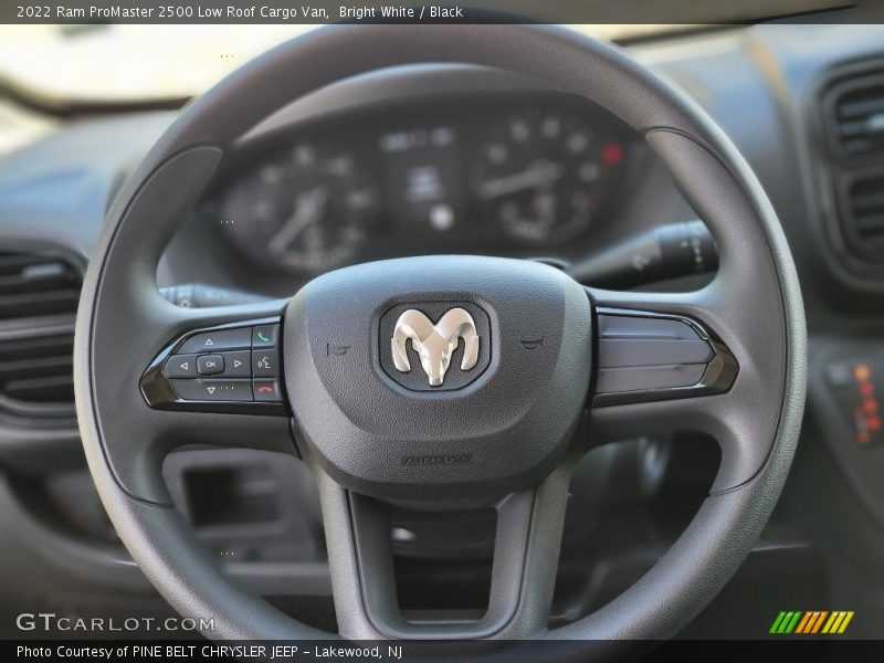 Bright White / Black 2022 Ram ProMaster 2500 Low Roof Cargo Van