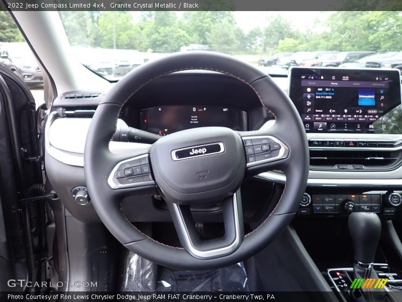 Granite Crystal Metallic / Black 2022 Jeep Compass Limited 4x4