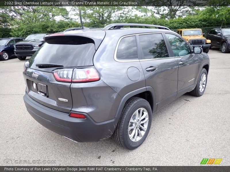 Granite Crystal Metallic / Ski Gray/Black 2022 Jeep Cherokee Latitude Lux 4x4