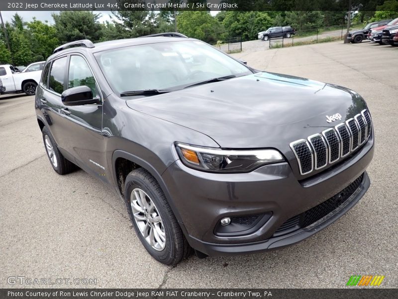 Granite Crystal Metallic / Ski Gray/Black 2022 Jeep Cherokee Latitude Lux 4x4