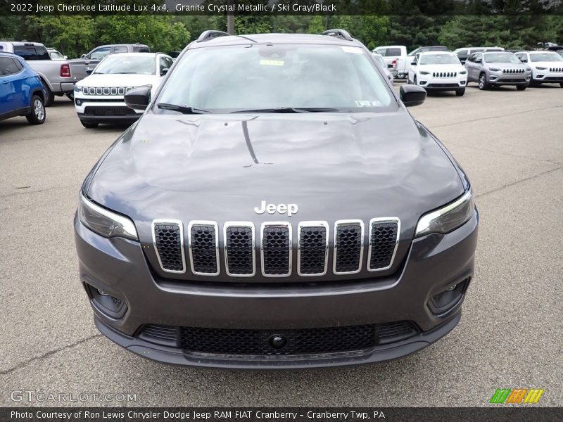 Granite Crystal Metallic / Ski Gray/Black 2022 Jeep Cherokee Latitude Lux 4x4