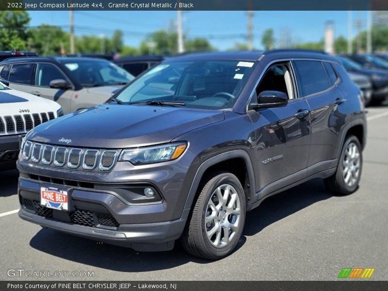 Granite Crystal Metallic / Black 2022 Jeep Compass Latitude 4x4