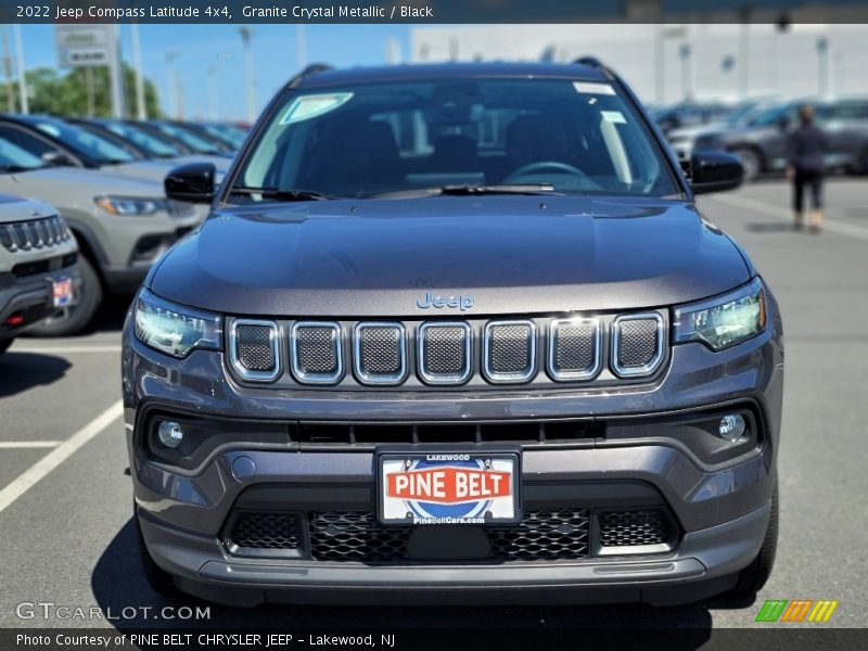 Granite Crystal Metallic / Black 2022 Jeep Compass Latitude 4x4