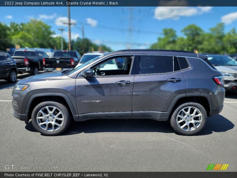 Granite Crystal Metallic / Black 2022 Jeep Compass Latitude 4x4