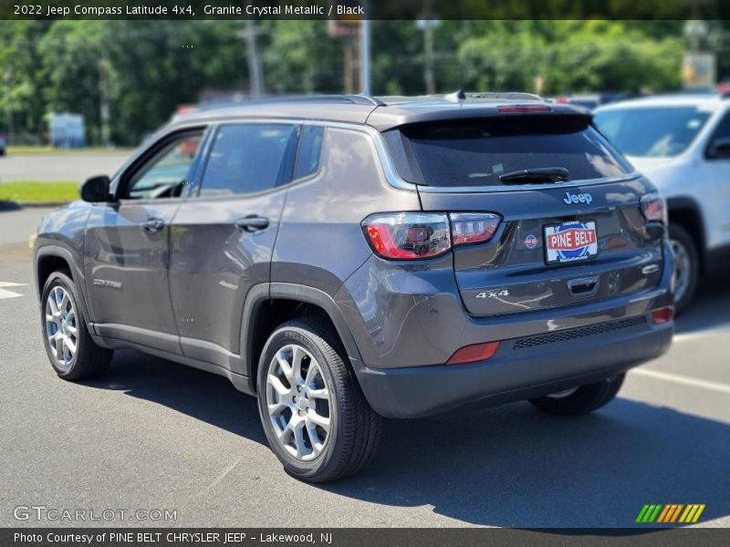 Granite Crystal Metallic / Black 2022 Jeep Compass Latitude 4x4