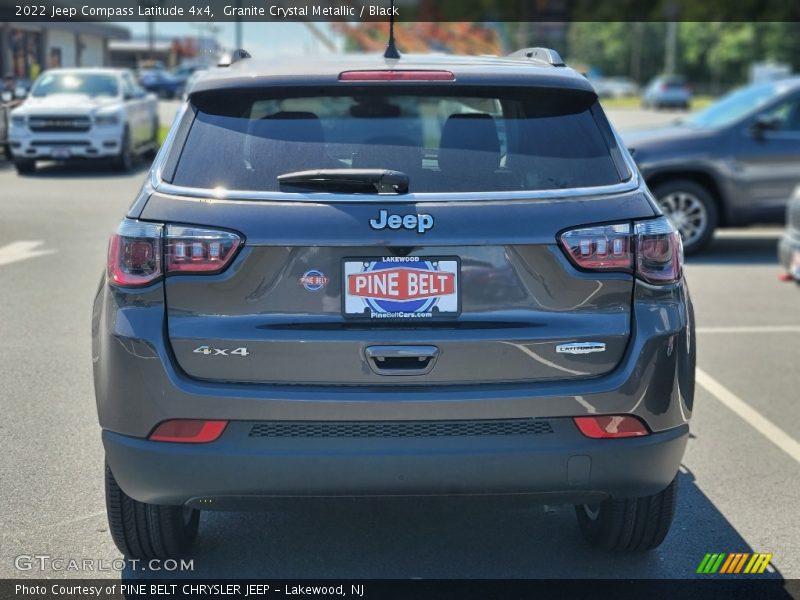 Granite Crystal Metallic / Black 2022 Jeep Compass Latitude 4x4