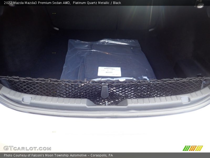 Platinum Quartz Metallic / Black 2022 Mazda Mazda3 Premium Sedan AWD